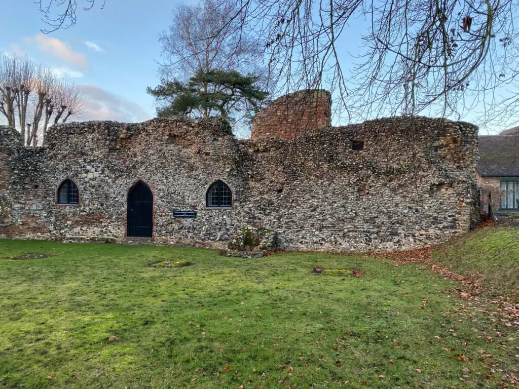 ruins of st olave's priory