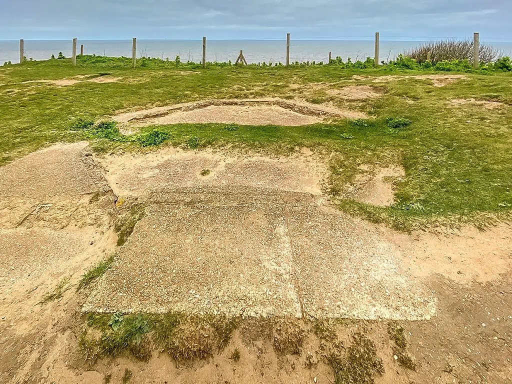 the ruins of the beeston y station