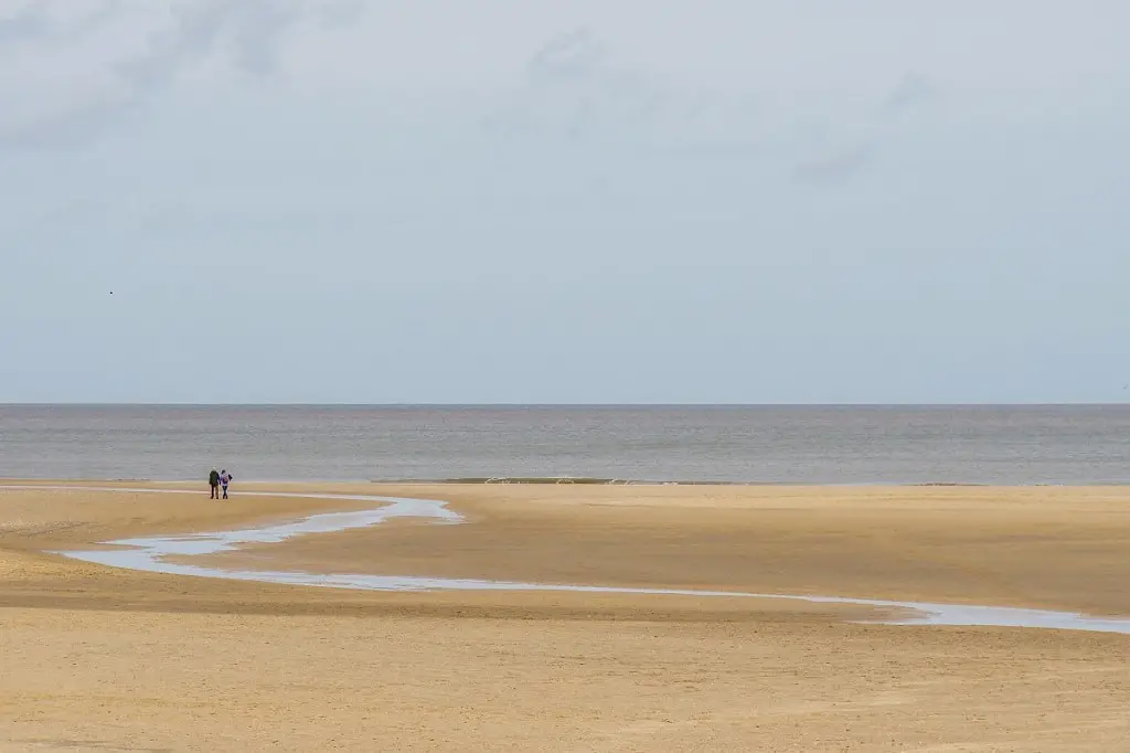 holkham beach in norfolk england