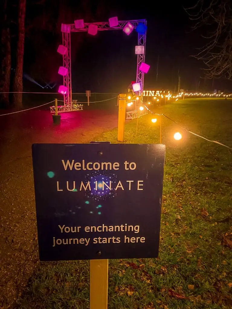 start of the trail at Luminate Sandringham