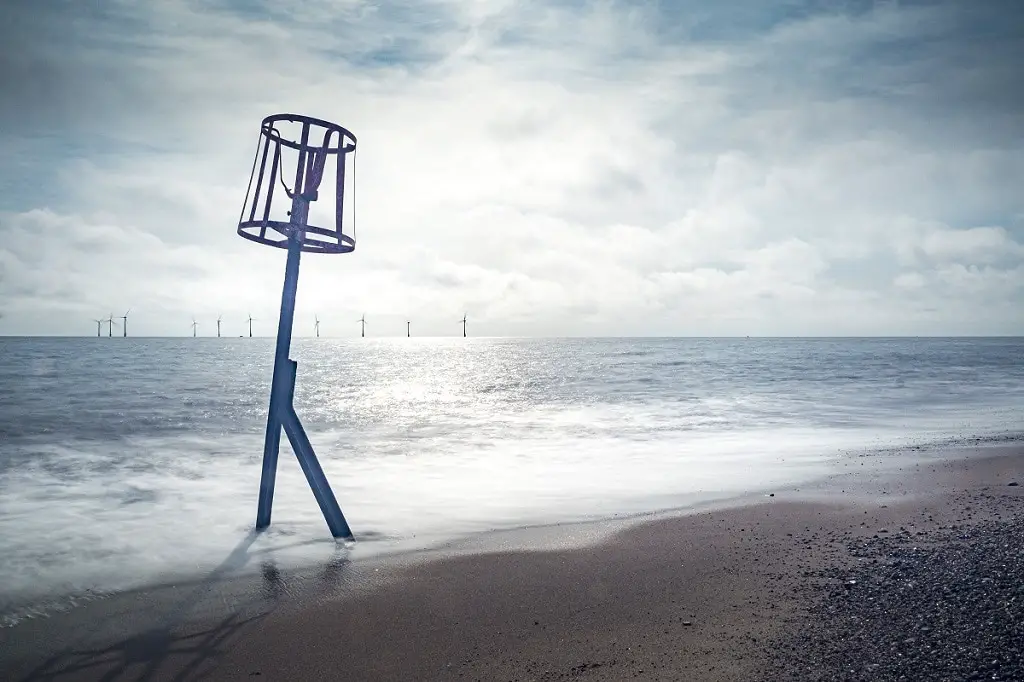 caister on sea beach