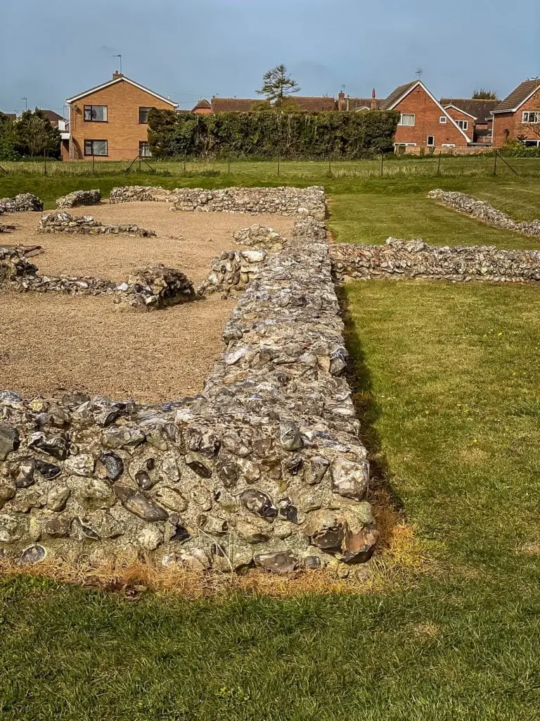 caister fort ruins