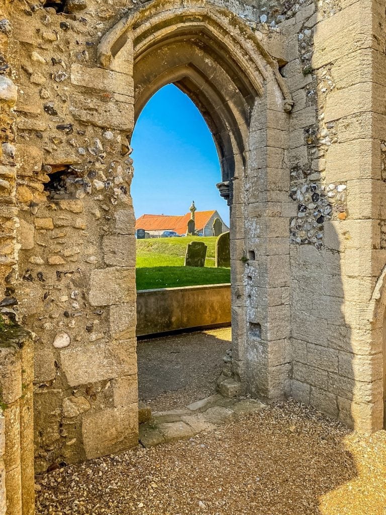 doorway at binham priory