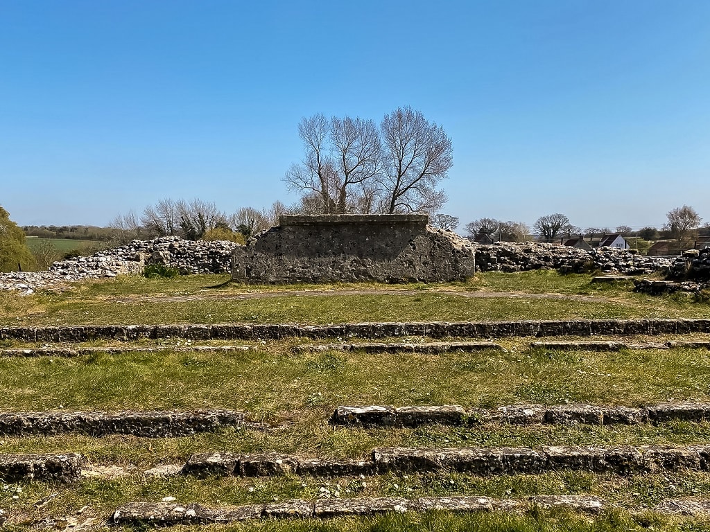 ruins of the high altar at binham priory