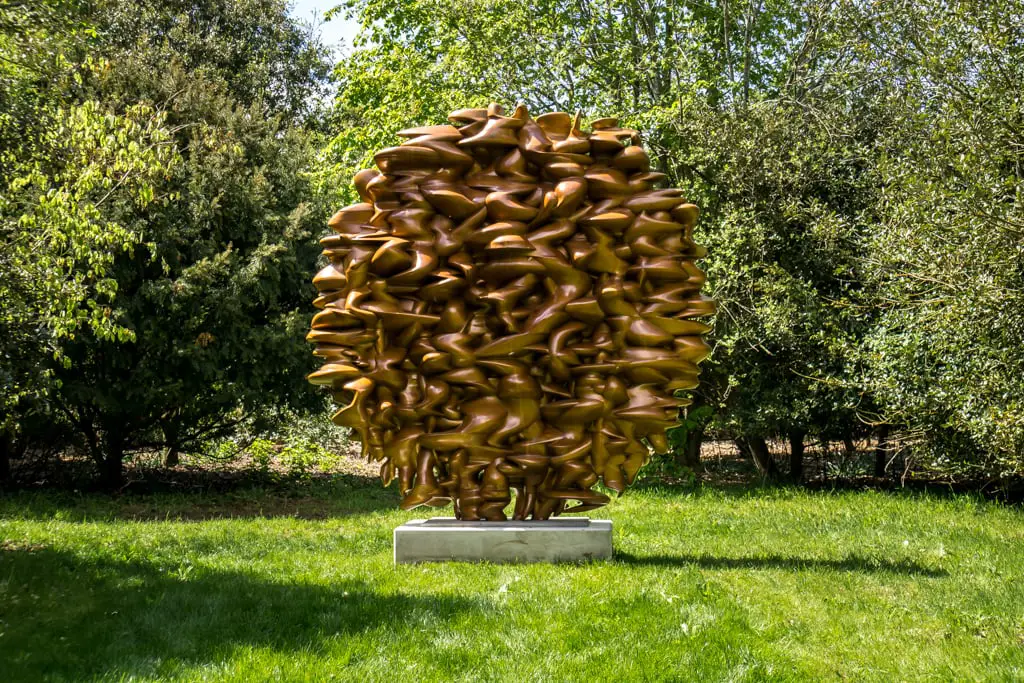 versus by tony cragg at houghton hall in norfolk england 