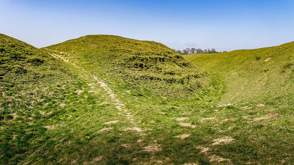 warham fort in norfolk