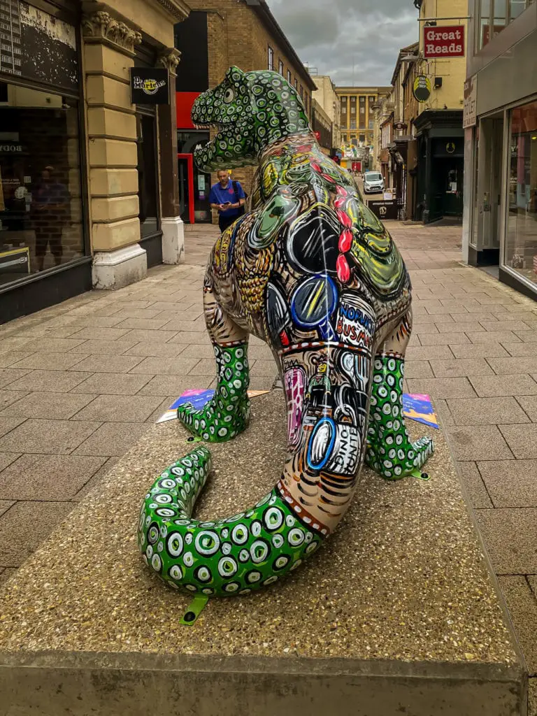 dino hunter from the gogodiscover trex trail in norwich