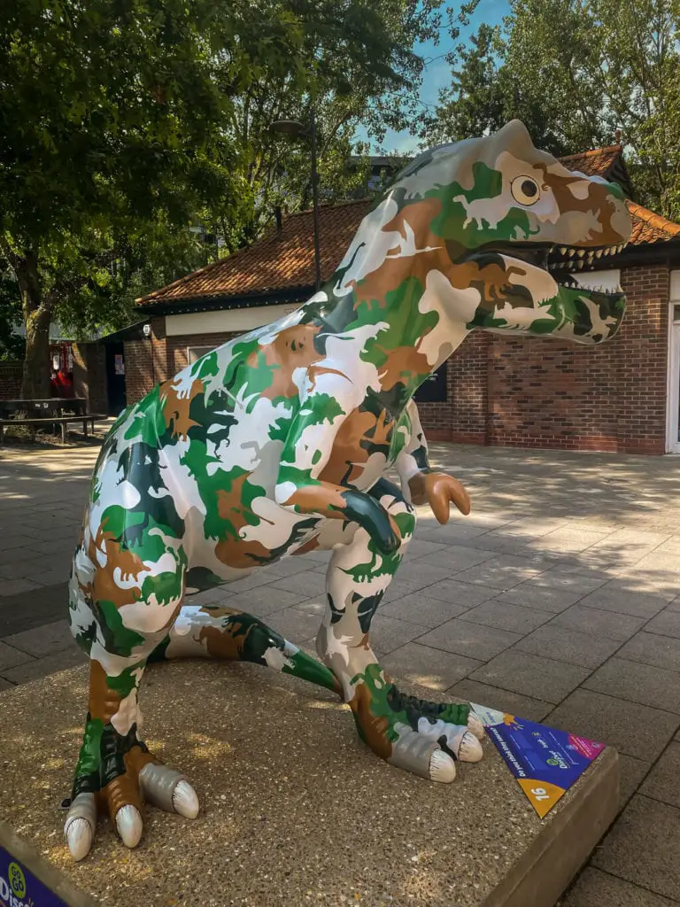 do you think they saurus? from the gogodiscover trex trail in norwich