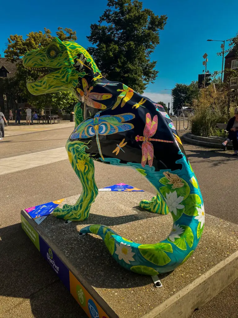 hawker from the gogodiscover trex trail in norwich