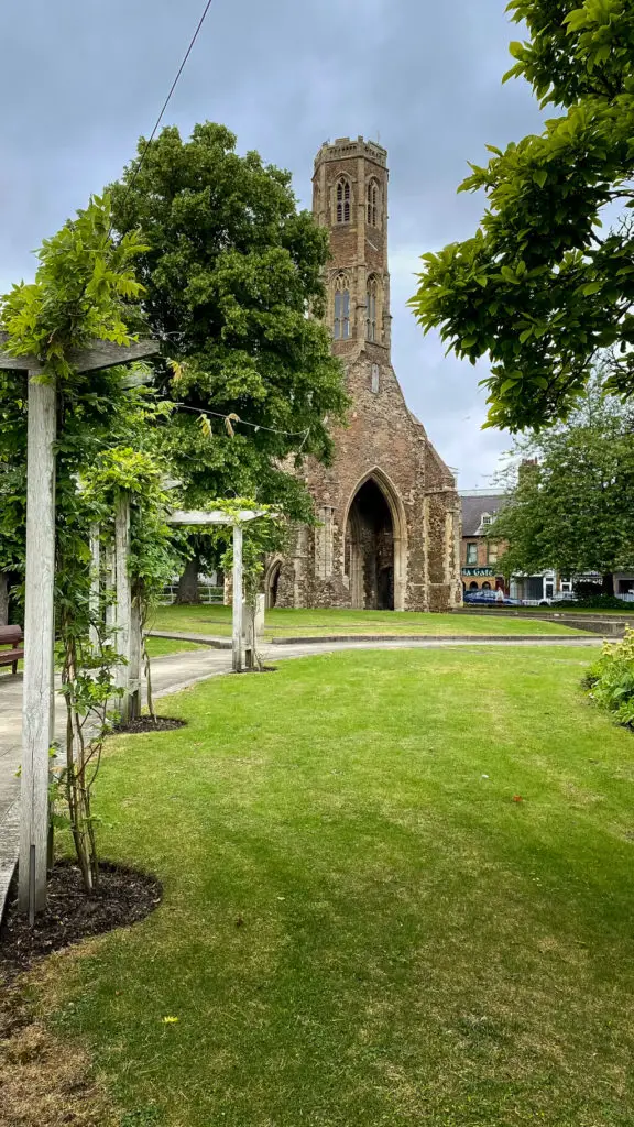 Greyfriars tower in Kings Lynn