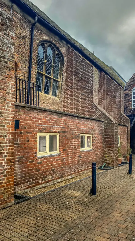 outside view of st george's guildhall in king's lynn