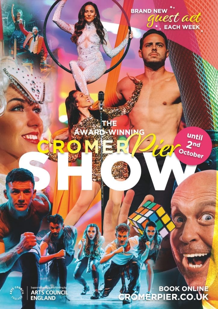 cromer pier show poster