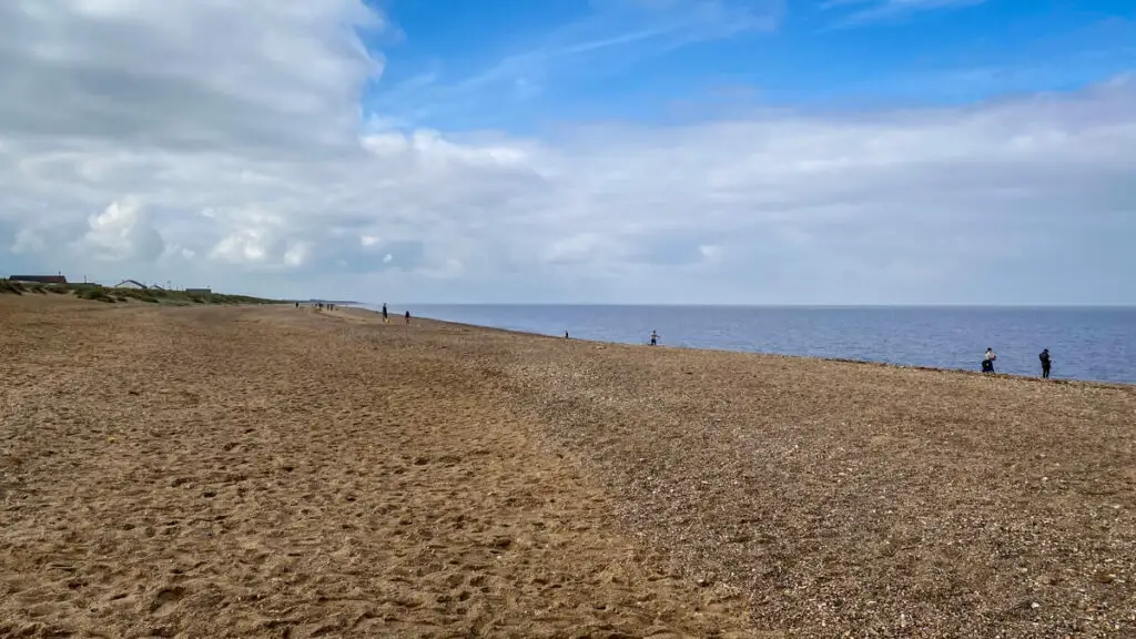 sand of heacham south beach