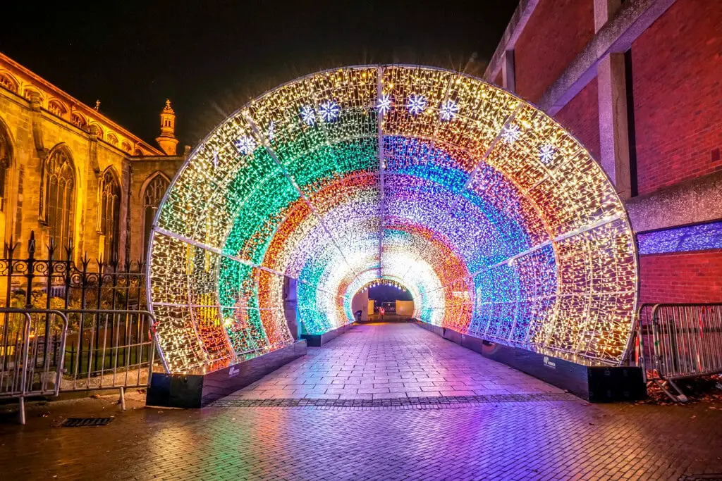 norwich tunnel of lights