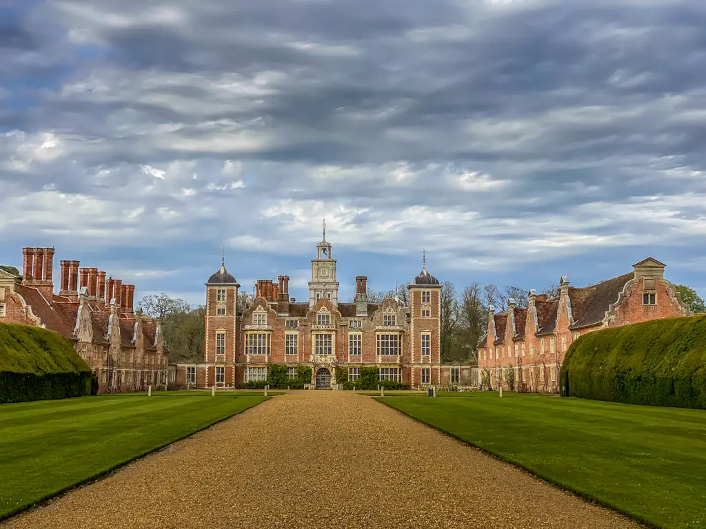 exterior of blickling hall in norfolk