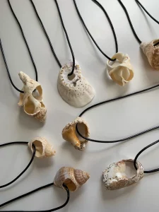 norfolk shell necklace by SenAndTheSea