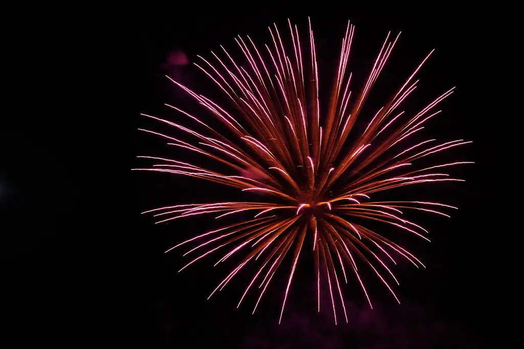 fireworks display