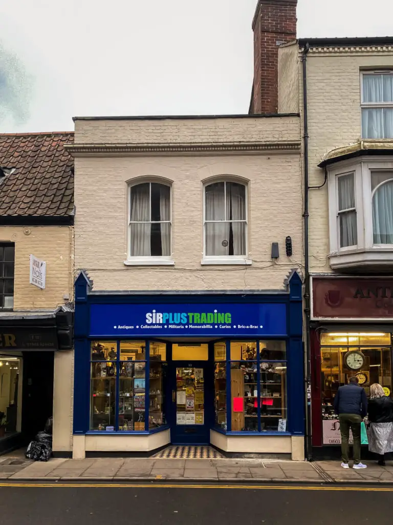 today 19 magdalen street is a antiques shop