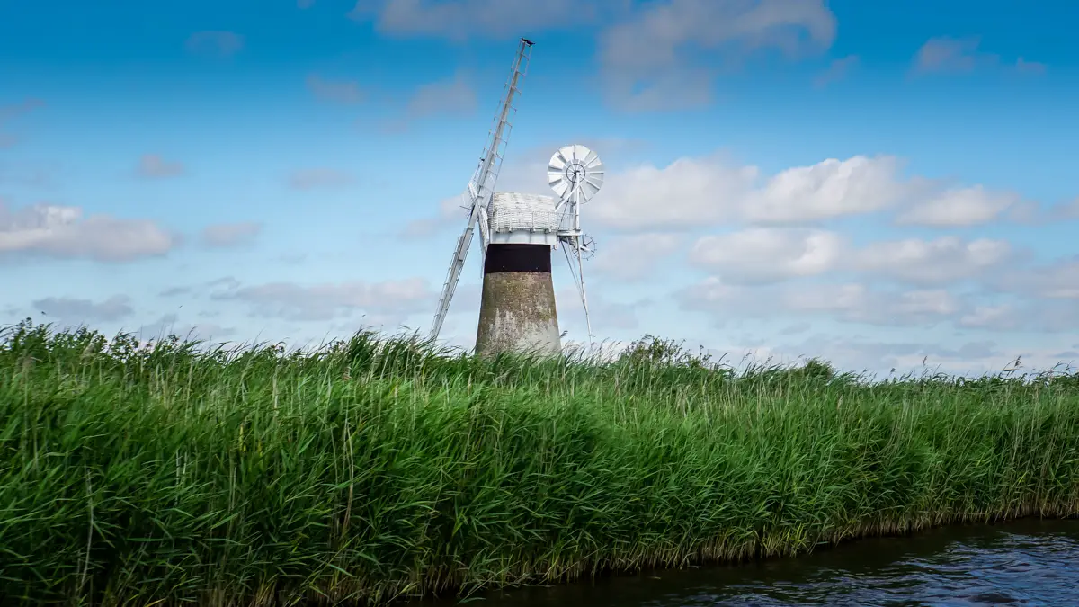 windmill in the Norfolk Broads