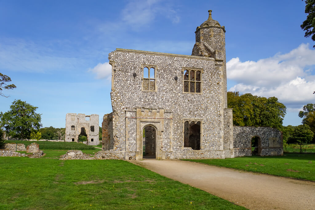 Baconsthorpe Castle near Holt in Norfolk