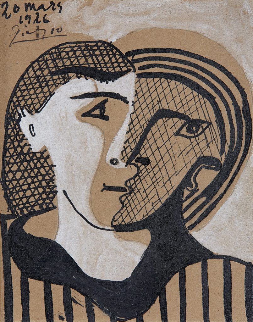 Head of a Woman by Pablo Picasso