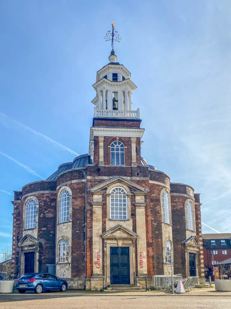 exterior of St. George's Theatre