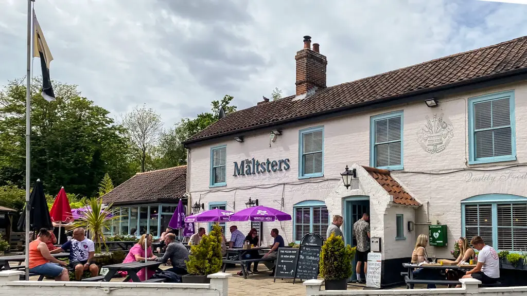 exterior of the maltsters in ranworth norfolk