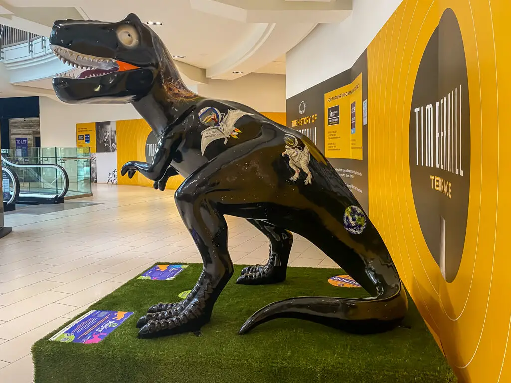 black t-rex from 2022 gogodiscover trail