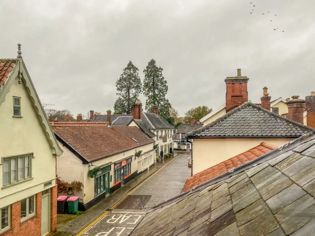 view of rooftops in harleston norfolk