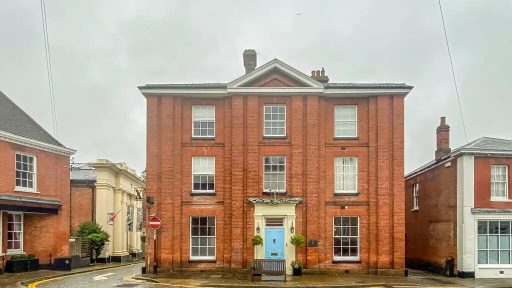 exterior of the old post office in harleston norfolk