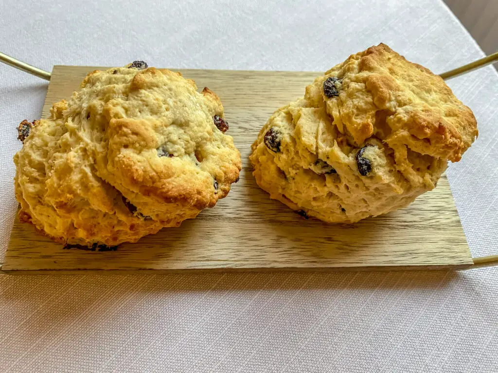 two fruit scones