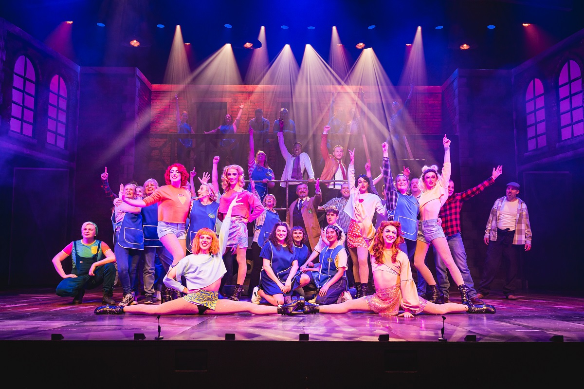 cast of kinky boots at Norwich theatre royal