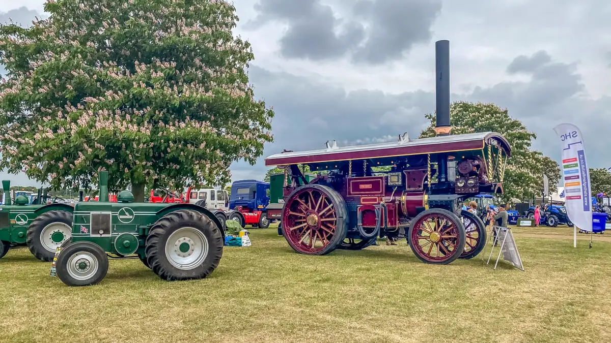 more farm machinery at the Royal Norfolk Show