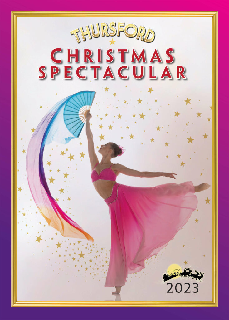 cover of the program for the 2023 Thursford Christmas Spectacular