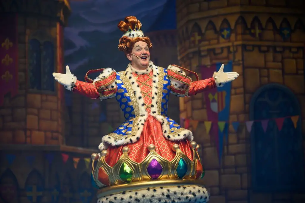 Richard Gauntlett as The Queen in Sleeping Beauty